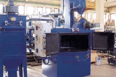 轉(zhuǎn)臺(tái)式拋丸清理機(jī)